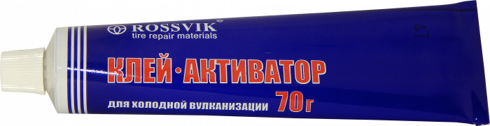 Клей активатор, 70г (туба) ROSSVIK