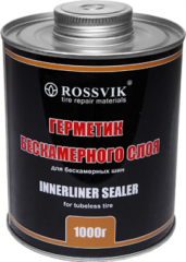 Герметик бескамерного слоя, 1кг (с кистью) ROSSVIK