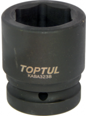 Головка 38мм грузовая ударная короткая 1" TOPTUL