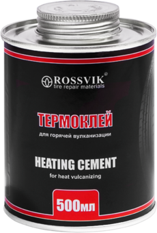 Термоклей, 500мл (банка с кистью) ROSSVIK