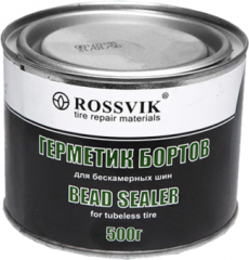 Герметик бортов шин, 500г (без кисти) ROSSVIK