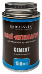 Клей активатор, 150мл (банка с кистью) ROSSVIK