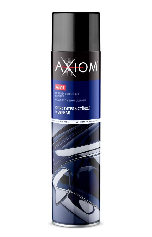 Очиститель стёкол и зеркал, 800 мл, AXIOM