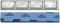 Самоклеящийся грузик тонкий (100 гр.) 0065 CLIPPER