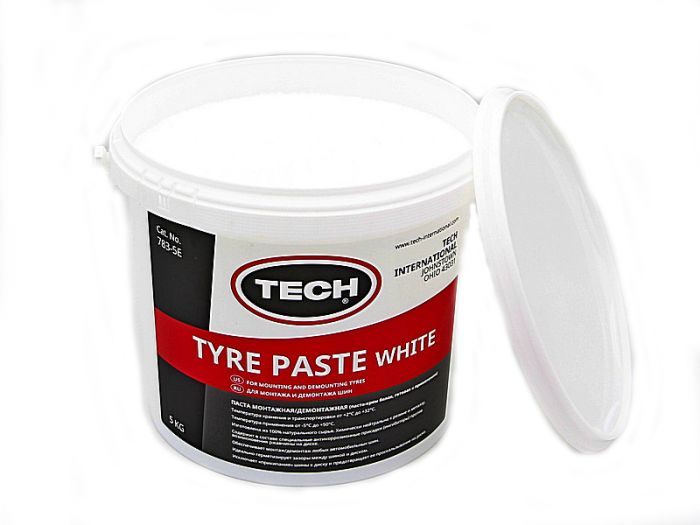 Паста монтажная (крем) TIRE PASTE WHITE, 5кг TECH