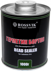 Герметик бортов шин, 1кг (с кистью) ROSSVIK