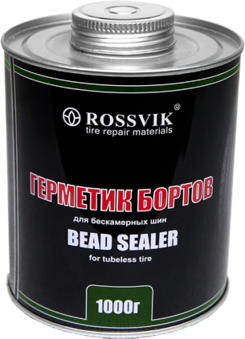 Герметик бортов шин, 1кг (с кистью) ROSSVIK