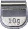 Балансировочный груз для стального диска 10гр. (уп. 100шт.)