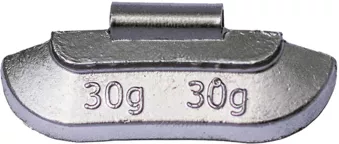Балансировочный груз для стального диска 30гр. (уп. 100шт.)